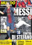 Portada Mundo Deportivo del 5 de Octubre de 2012