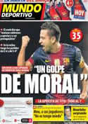 Portada Mundo Deportivo del 6 de Octubre de 2012