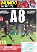 Portada Mundo Deportivo del 8 de Octubre de 2012