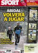 Portada diario Sport del 10 de Octubre de 2012