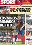 Portada diario Sport del 11 de Octubre de 2012