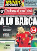 Portada Mundo Deportivo del 13 de Octubre de 2012