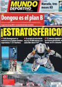 Portada Mundo Deportivo del 15 de Octubre de 2012