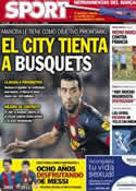 Portada diario Sport del 16 de Octubre de 2012