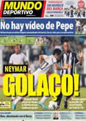 Portada Mundo Deportivo del 19 de Octubre de 2012