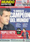 Portada Mundo Deportivo del 20 de Octubre de 2012