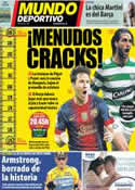 Portada Mundo Deportivo del 23 de Octubre de 2012