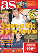 Portada diario AS del 24 de Octubre de 2012