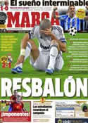 Portada diario Marca del 25 de Octubre de 2012