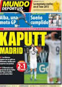 Portada Mundo Deportivo del 25 de Octubre de 2012