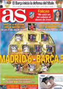 Portada diario AS del 30 de Octubre de 2012