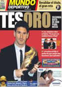 Portada Mundo Deportivo del 30 de Octubre de 2012
