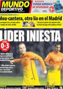 Portada Mundo Deportivo del 31 de Octubre de 2012