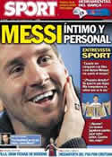 Portada diario Sport del 1 de Noviembre de 2012