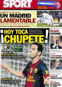 Portada diario Sport del 7 de Noviembre de 2012