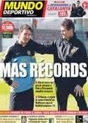 Portada Mundo Deportivo del 11 de Noviembre de 2012