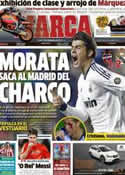 Portada diario Marca del 12 de Noviembre de 2012