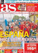 Portada diario AS del 14 de Noviembre de 2012