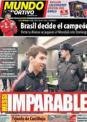 Portada Mundo Deportivo del 19 de Noviembre de 2012