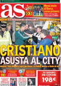 Portada diario AS del 21 de Noviembre de 2012