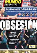 Portada Mundo Deportivo del 24 de Noviembre de 2012