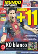 Portada Mundo Deportivo del 25 de Noviembre de 2012