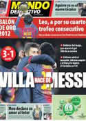 Portada Mundo Deportivo del 29 de Noviembre de 2012