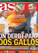 Portada diario AS del 1 de Diciembre de 2012