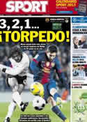 Portada diario Sport del 5 de Diciembre de 2012