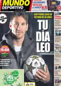 Portada Mundo Deportivo del 5 de Diciembre de 2012