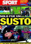 Portada diario Sport del 6 de Diciembre de 2012