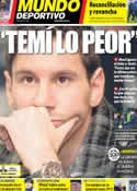 Portada Mundo Deportivo del 7 de Diciembre de 2012