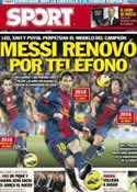 Portada diario Sport del 19 de Diciembre de 2012