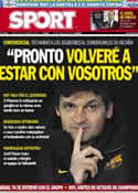 Portada diario Sport del 20 de Diciembre de 2012