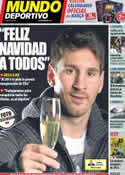 Portada Mundo Deportivo del 26 de Diciembre de 2012