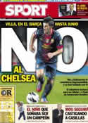 Portada diario Sport del 28 de Diciembre de 2012