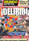 Portada Mundo Deportivo del 5 de Enero de 2013