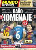 Portada Mundo Deportivo del 7 de Enero de 2013