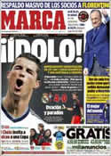 Portada diario Marca del 10 de Enero de 2013