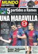 Portada Mundo Deportivo del 11 de Enero de 2013