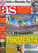 Portada diario AS del 17 de Enero de 2013