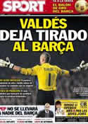 Portada diario Sport del 18 de Enero de 2013