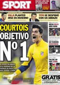 Portada diario Sport del 21 de Enero de 2013