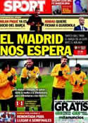 Portada diario Sport del 24 de Enero de 2013