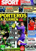 Portada diario Sport del 27 de Enero de 2013