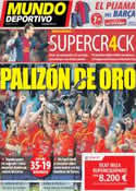 Portada Mundo Deportivo del 28 de Enero de 2013