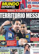 Portada Mundo Deportivo del 29 de Enero de 2013