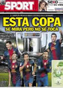 Portada diario Sport del 30 de Enero de 2013