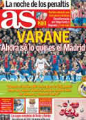 Portada diario AS del 1 de Febrero de 2013