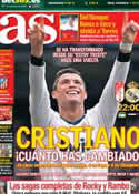 Portada diario AS del 2 de Febrero de 2013